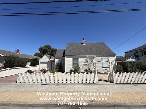 Charming 4/2 West Petaluma Home - 312 Fair Street property video