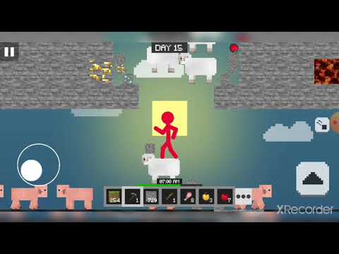 Stickman VS Multicraft Noob Survival - Stickman Noob vs Pro /// Gameplay Wolkthough Part ( 20 )