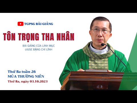 Thứ Ba tuần 26 TN