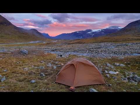Arctic hike across Sarek, Padjelanta and Rago - 10 days beyond the Arctic Circle.