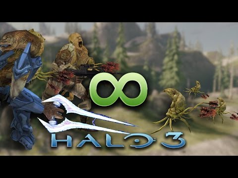 Halo 3 AI Battle - Endless Infection Form Waves