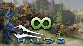 Halo 3 AI Battle - Endless Infection Form Waves