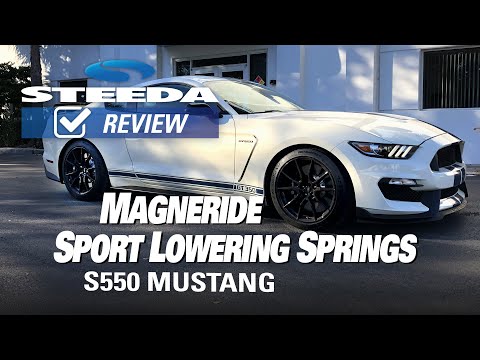 Steeda S550 Mustang MagneRide Sport Lowering Springs | Review