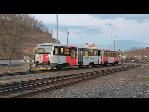 Motorový vůz 814 156-6 - 17.3.2025 \/