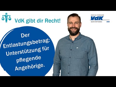 Der Entlastungsbetrag: Unterstützung für pflegende Angehörige. - VdK gibt dir Recht! #43