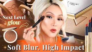 BEST Luxury Glow Ever?! 🤯 NEW ABH Blur Bronzer & Prada Highlighter | Luxury Makeup Try-On