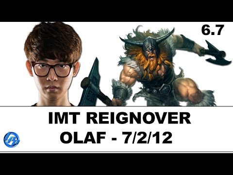IMT Reignover - Olaf jungle - NA Ranked