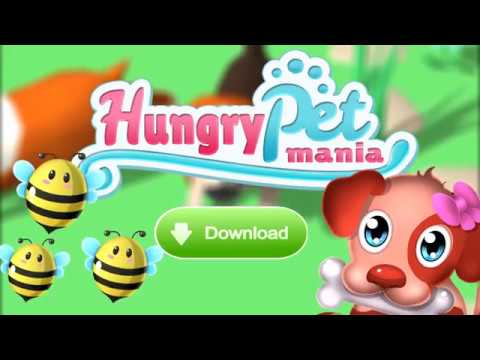 Hungry Pet Mania - Match3 Game Video