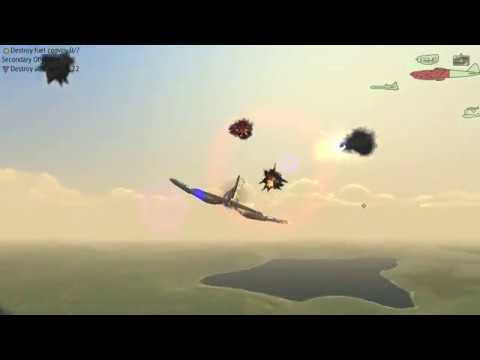 ArcoLinux Cinnamon  ★ Warplanes: WW2 Dogfight ★ GamePlay #1