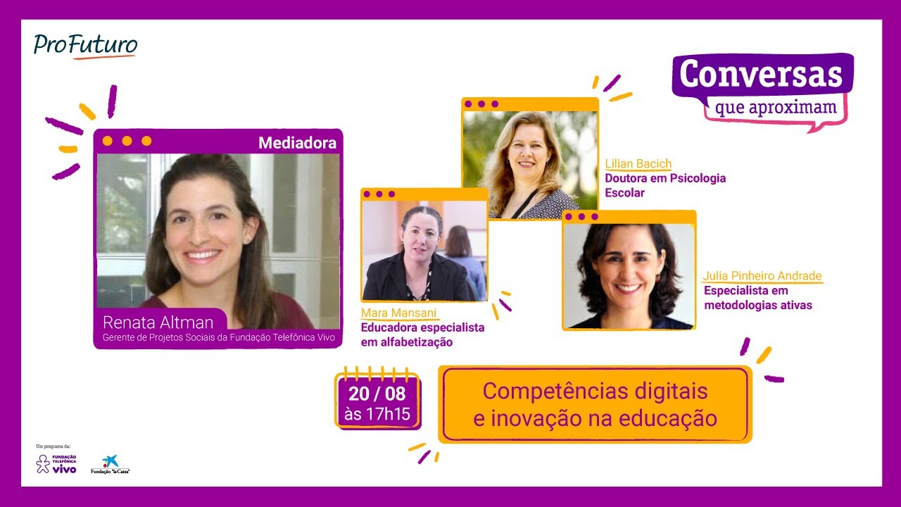 Conversas que Aproximam - Competências digitais e inovação na educação