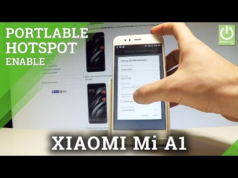Crear un punto de acceso móvil en XIAOMI Mi A1 - Compartir Wi-Fi en XIAOMI