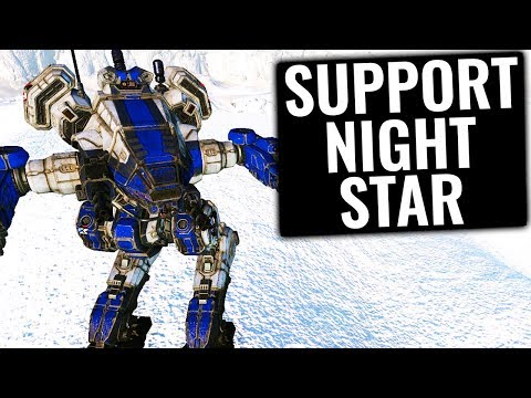 ANTI-MISSILE DAKKA BARN DOOR ON LEGS! Nightstar Build - Mechwarrior Online 2019 MWO