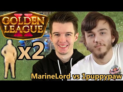 MarineLord 🇫🇷 vs 1puppypaw 🇨🇦 - x2 Start - Golden League 2 - Age of Empires 4 [Deutsch/4K]