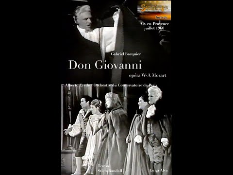 Mozart - Don Giovanni - Festival d'Aix-en-Provence 1960