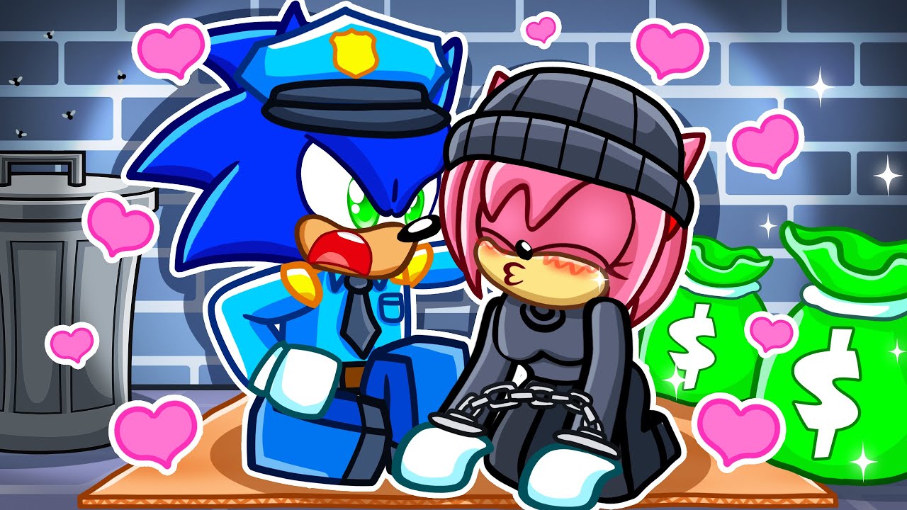 COP And ROBBER FORBIDDEN LOVE In Roblox SNAPCHAT!