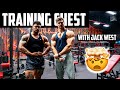 GETTING BIG & TRAINING CHEST w/ Jack West!! | Las Vegas Trip