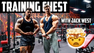 GETTING BIG & TRAINING CHEST w/ Jack West!! | Las Vegas Trip