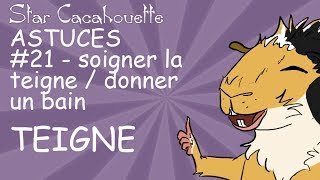 SC Astuce #21 soigner la teigne - donner un bain au cochon d'Inde