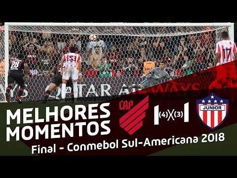Athletico Paranaense 1(4)x(3)1 Junior Barranquilla | MELHORES MOMENTOS