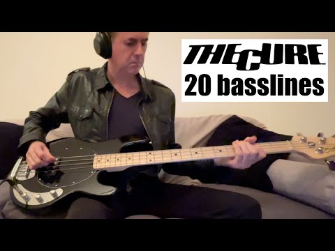 20 classic Cure Basslines + Intros Simon Gallup Robert Smith Michael Dempsey 3IBoys to Bloodflowers