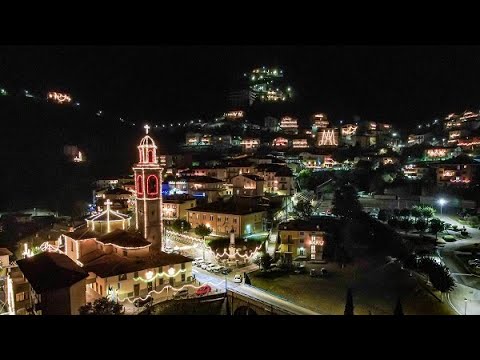 Ubiale vestito di luci per la Madonna del Rosario