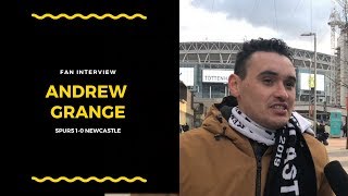 Andrew: "Almiron, I'm looking forward to seeing him"