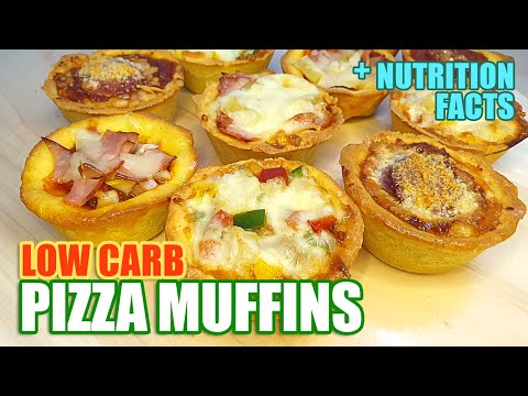 LOW CARB PIZZA MUFFINS - MUFFIN FAÇON PIZZA