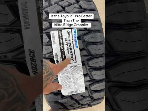 Is the Toyo RT Pro Better Than The Nitto Ridge Grappler