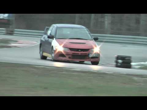 Z.Obludek - Lancer EVO - superbarborka superoes tor kielce - 2009-12-12