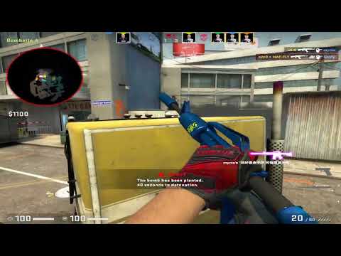 CSGO POV Liquid NAF (25/14) vs 9INE (overpass) @ BLAST.tv Paris Major 2023