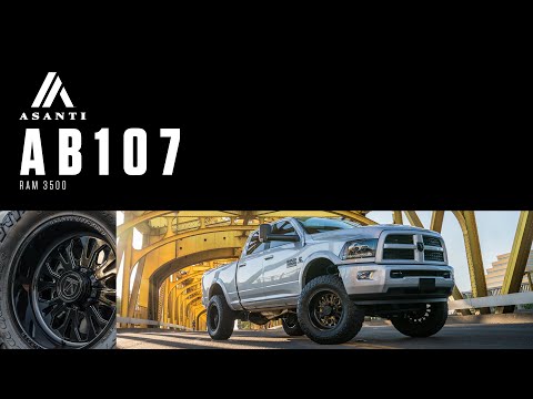 2018 Ram 3500 with 20" AB107 Asanti Off-Road