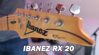 Video thumbnail for Great Cheap Guitar! - Ibanez RX 20 Quick Demo by J Batista