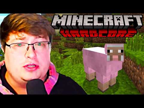 Minecraft Hardcore But I'M WAY TOO HIGH