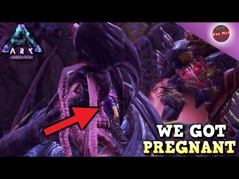 WE GOT PREGNANT!! ... FIGHTING REAPER QUEENS | ARK ABERRATION DLC [EP29]