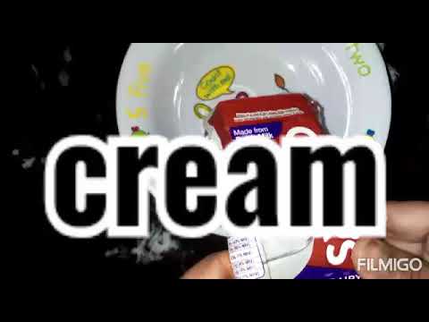 Yummy mango ice cream