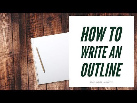 How to Write an Outline