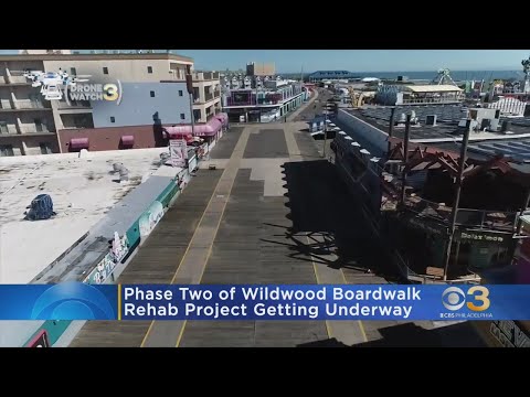 Phase 2 of Wildwood boardwalk rehab project underway