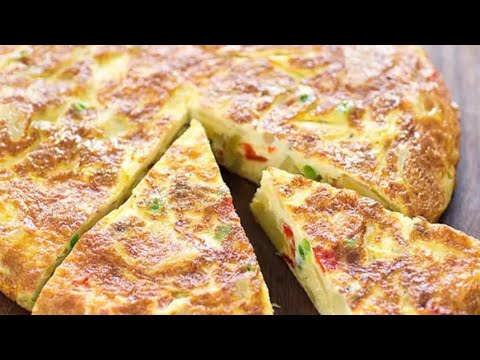 Spanish Omelette Recipe/the ultimate breakfast recipe. weight loss healthy recipes.