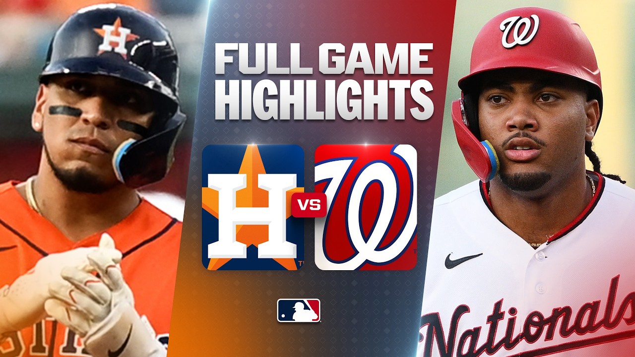 ASTROS vs. NATIONALS: Official Full Game Highlights (July 8) | 2026 MLB Season