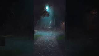 Download lagu Hujan deras // Hujan deras di malam hari // Pemandangan indah di malam hari mp3