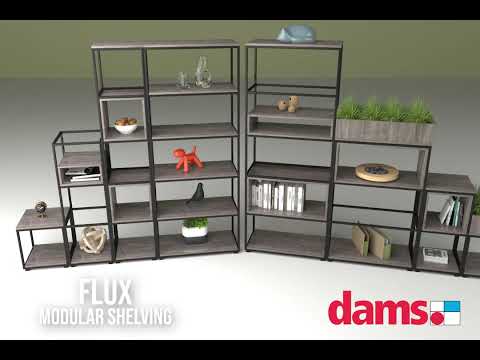 Flux modular shelving