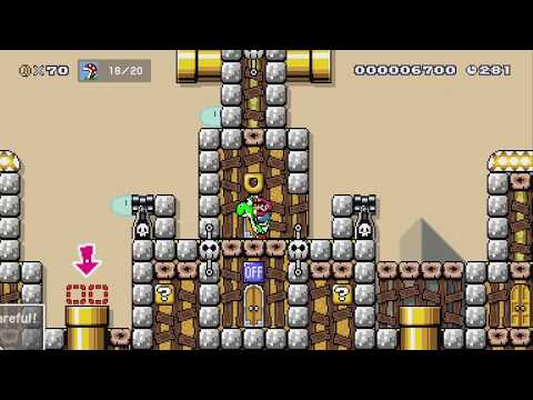 M&Y PestControlCompany vs Plants by Lord_Zedd - Super Mario Maker 2 - No Commentary 1bv