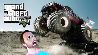 MONSTER TRUCK CLUSTER F*CK - GTA 5 Gameplay