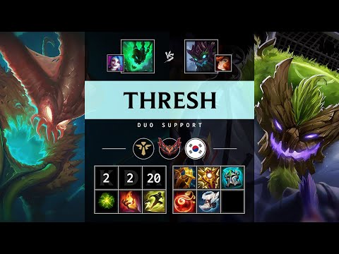 Thresh Support vs Maokai - KR Grandmaster Patch 25.S1.3