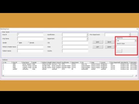 How To Make A VBA VlookUp Data Entry Form In Microsoft Excel with Search Feature Ep. 3