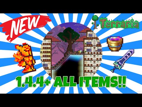 Terraria 1.4.4+ All Item World  By Scopey Mopey - UPDATED & How to Download!