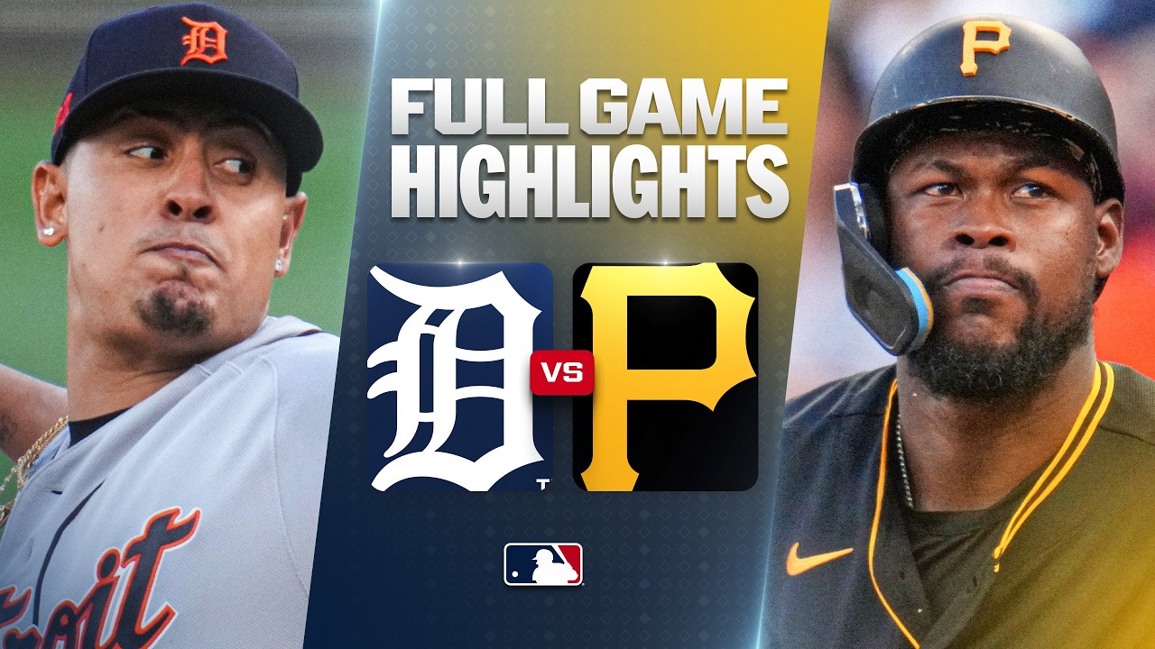 8월19일 디트로이트 피츠버그 MLB 하이라이트