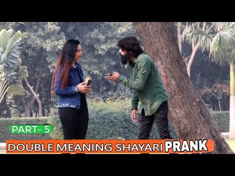DOUBLE MEANING SHAYARI PRANK PART - 5 || EPISODE - 41 || FUNNY REAC...  Dilli ke diler prank