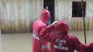 preview picture of video 'Enchente em Laranjeiras do Sul'