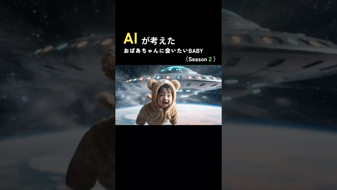 【赤ちゃんver】どうしてもおばあちゃんに会いたいAIあかちゃん（Season２） #ai #ai動画 #おばあちゃん #おすすめ #面白い